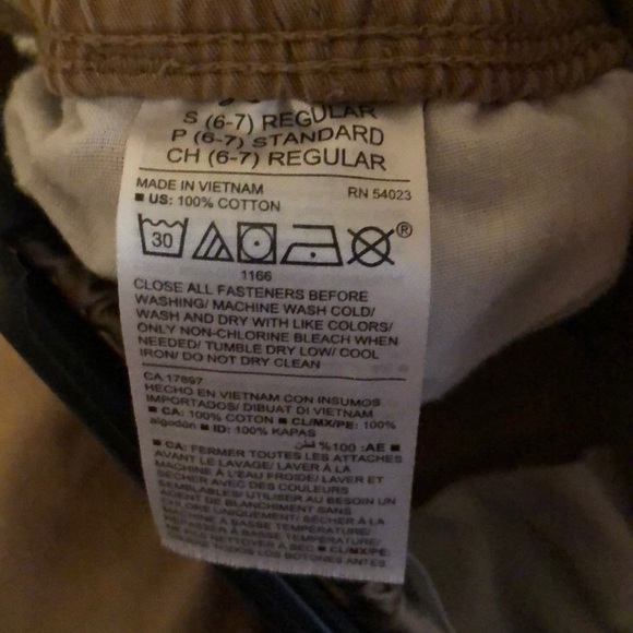 Old Navy Boys Shorts Khakis Old Navy size 6-7 - Picture 3 of 5